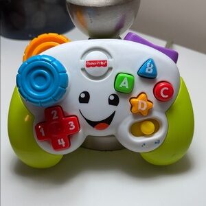 EUC Fisher Price Video Game Controller Baby Toy TV Toddler Remote Control
